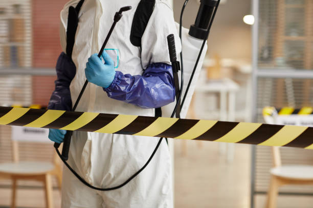 Professional Blood Cleanup technician working in Fairview, UT